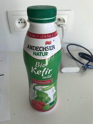 Andechser Natur Bio Kefir Mild Himbeere 1,5%, 500 g