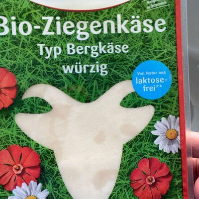 Bio-Ziegenkäse Bergkäse