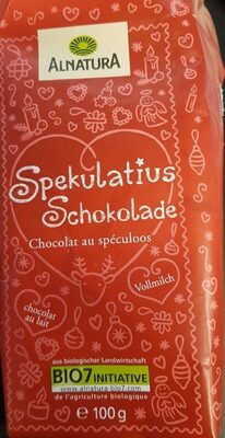 Chocolat lait au speculoos