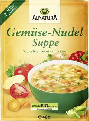 Gemüse Nudel Suppe