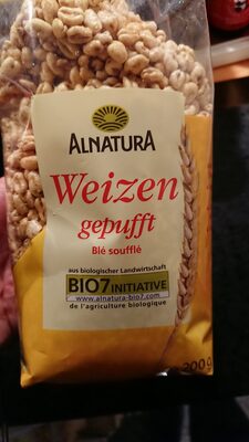 Weizen gepufft