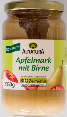 Apfelmark mit Birne