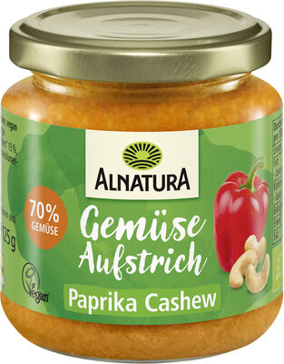 Gemüseaufstrich Paprika Cashew