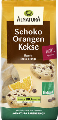 Schoko Orangen Kekse