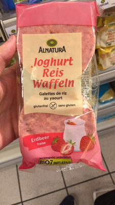 Bio Galattes de Riz au yaourt Fraise sans gluten