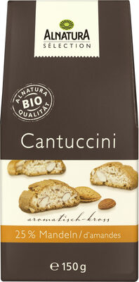 Alnatura Sélection Cantuccini 4104420055285 Cantuccini Italienisches Bio-Feingebäck mit 25 % Mandeln