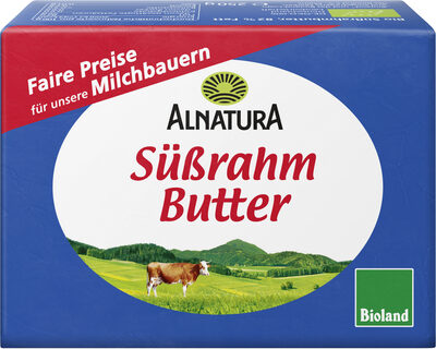 Weidemilch Süßrahmbutter
