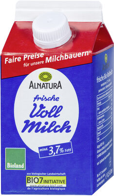 Frische Vollmilch mind. 3,7%