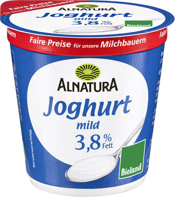 Weidemilch Joghurt Natur 3,8 %