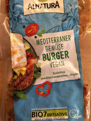 Mediteraner Gemüseburger