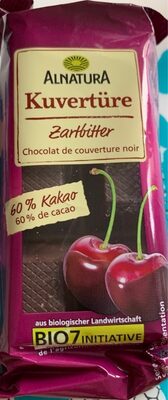 Kuvertüre - Zartbitter - 60% Kakao