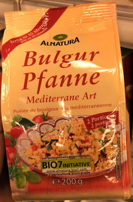 Bulgur Pfanne Mediterrane Art