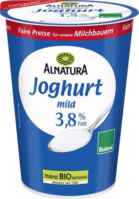 Weidemilch Joghurt Natur 3,8%