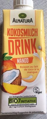 Kokosmilch drink mango