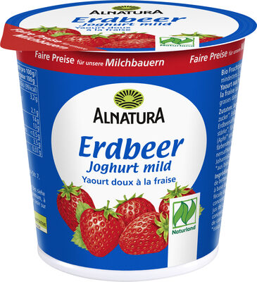 Weidemilch Joghurt Erdbeer 3,9%