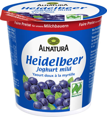 Weidemilch Heidelbeer Joghurt