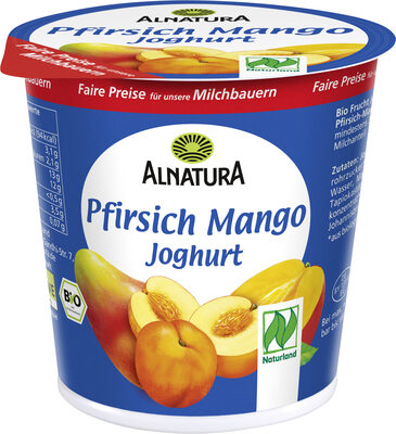 Weidemilch Jog. Pfirsich-Mango 3,9%