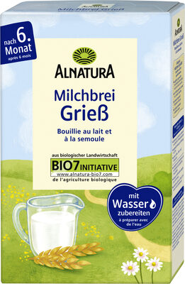 Grieß Milchbrei