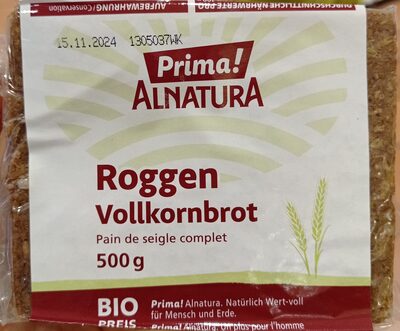 Roggen Vollkornbrot