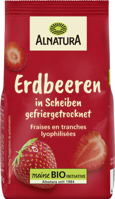 Erdbeeren gefriergetrocknet