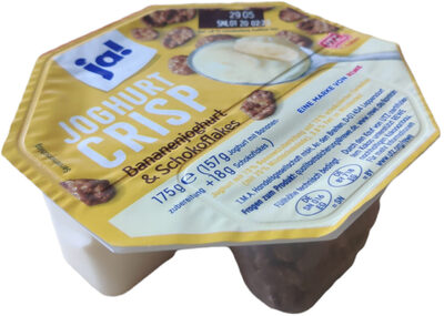 ja! Joghurt Crisp Bananenjoghurt & Schokoflakes