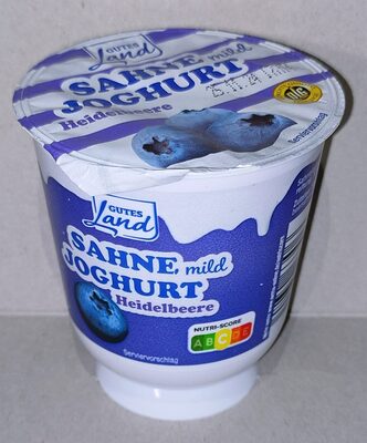 Sahnejoghurt mild - Heidelbeere