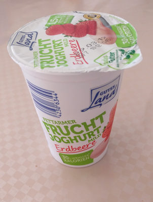 Fettarmer Fruchjoghurt, mild, Erdbeere