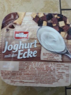 Joghurt mit der Ecke Butterkeks