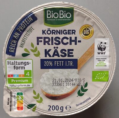 Körniger Frischkäse - Bio