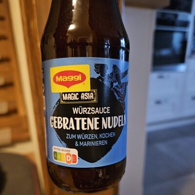 Würzsauce Gebratene Nudeln