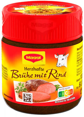 Herzhafte Brühe mit Rind