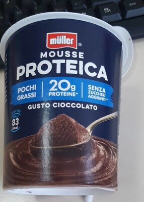 Mousse proteica al cioccolato
