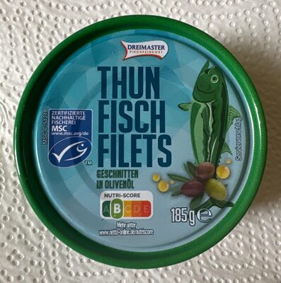 Thunfisch Filets Geschnitten in Olivenöl