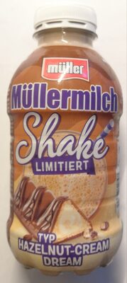 Müllermilch Shake Hazelnut Cream Dream