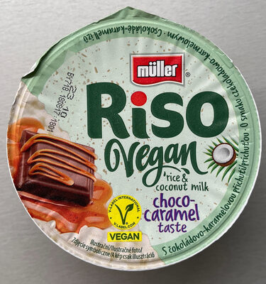 Kokosová rýže s příchutí čokoládového karamelu