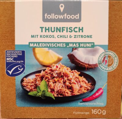 Thunfisch mit Kokos, Chili und Zitrone