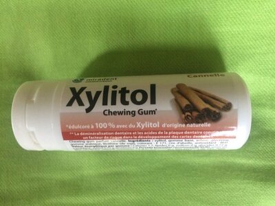 MIRADENT XYLITOL CHEWING GUM CANNELLE