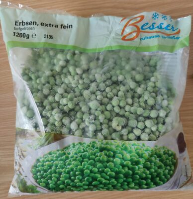 Erbsen extra fein