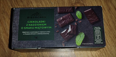Czekoladki z nadzieniem o smaku miętowym