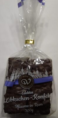 Edelstes Lebkuchen-Konfekt Pflaume in Rum