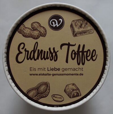 Erdnuss-Toffee Eis