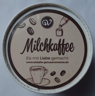 Milchkaffee Eis