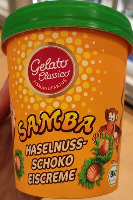 Samba Haselnuss-Schoko Eiscreme