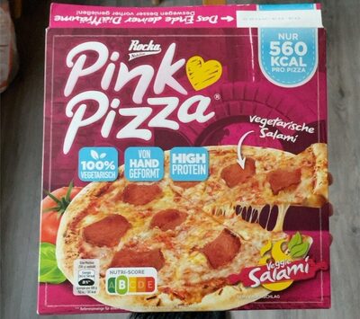 Pink Pizza Veggie Salami