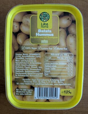 Batata Hummus