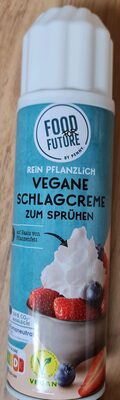 Vegane Schlagcreme zum sprühen