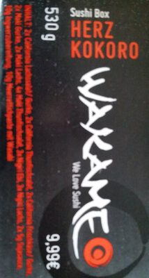 Sushi Box Herz Kokoro