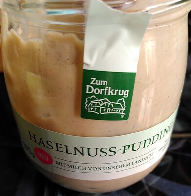 Haselnusspudding