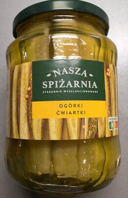 Ogórki ćwiartki