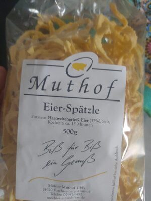 Eier Spätzle